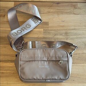 Bjorn Borg Beige Venus Crossbody Bag - 3L
